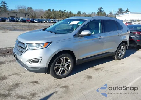 2016 Ford Edge Titanium z USA, uszkodzony, nr VIN 2FMPK4K88GBB44807
